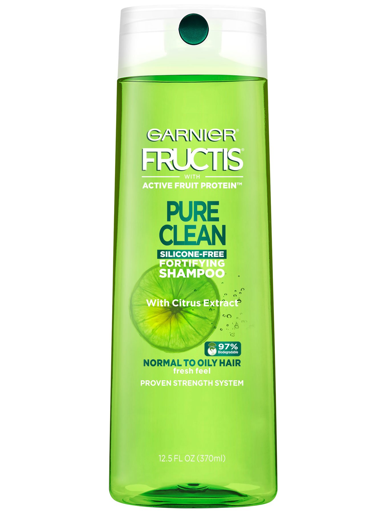Garnier Fructis Pure Clean Dry Shampoo Front Of Bottle